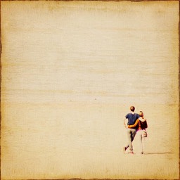 At the beach