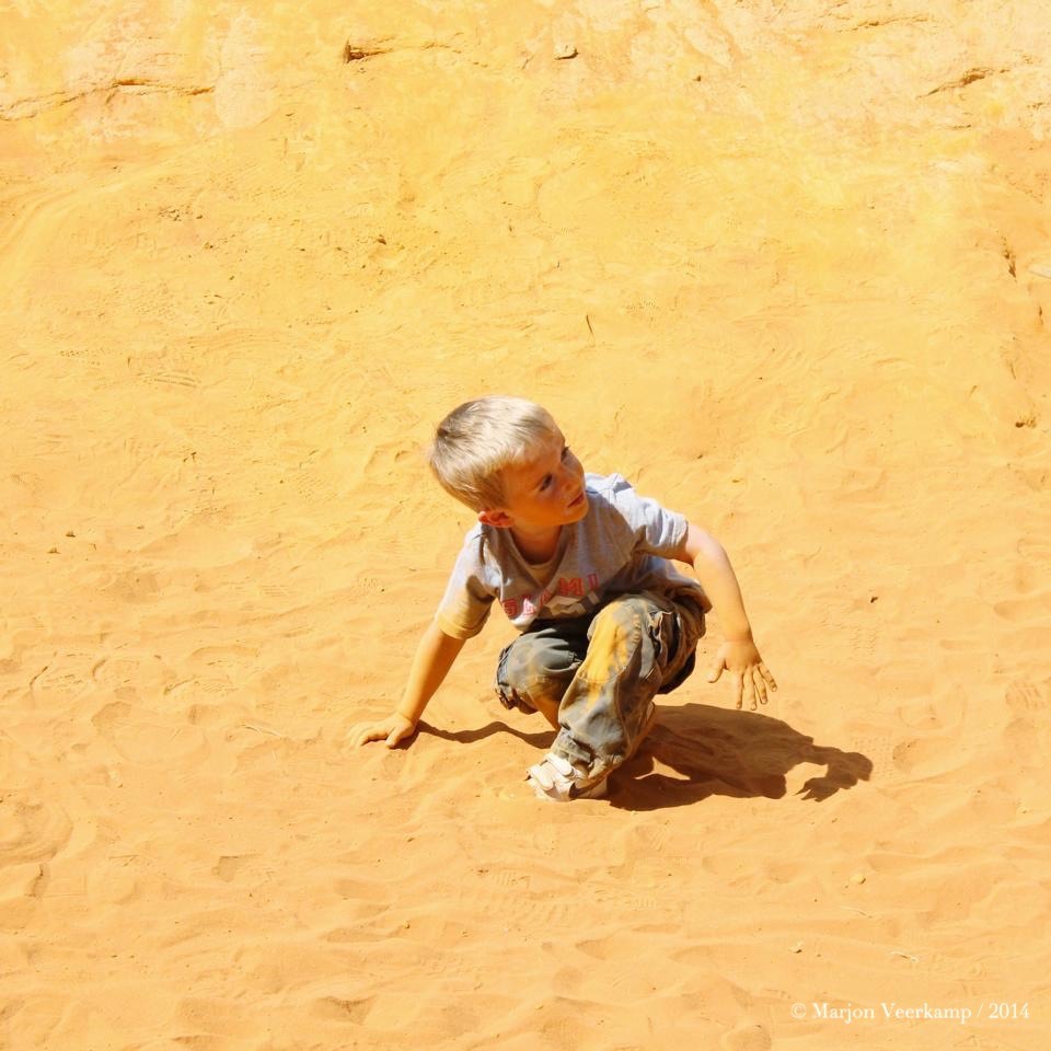 Boy Roussillon Provence France+